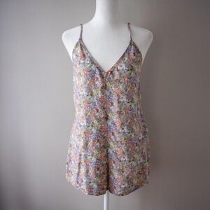 Victoria's Secret Floral Sleepwear Jumpsuit